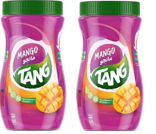 Tang powder drink jar - drink, mango