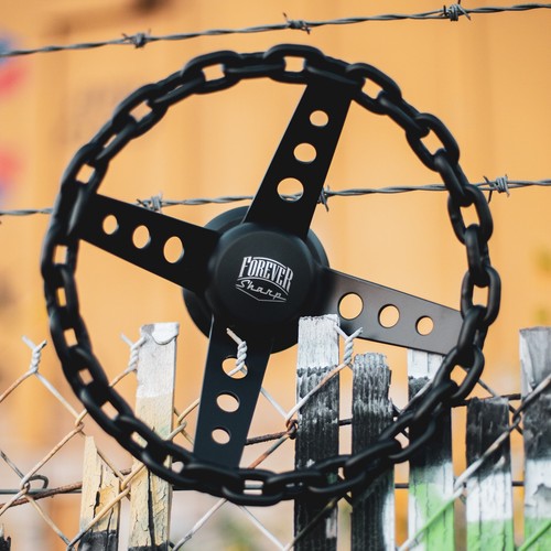 Matte black chain - 11",