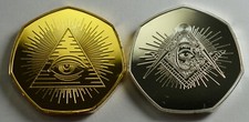 2 x FREEMASONS, MASONIC Gold &