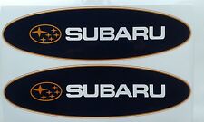 2 X Subaru vehicle graphic stickers 
