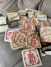 Joblot Various Guitar Strings, Gibson, Fender, Ernie Ball, Vintage Storage Find