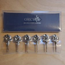 Orchid set cheese markers - set,