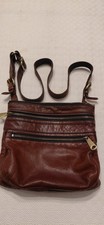 Fossil Brown Leather Handbag