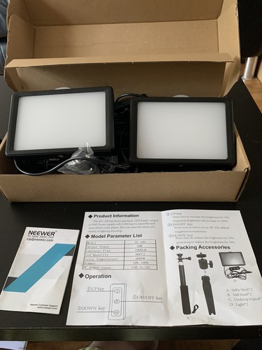 Neewer basics pack led video - neewer, 2