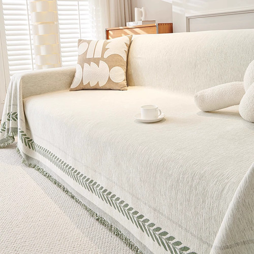 Boho sofa cover chenille - boho, ab