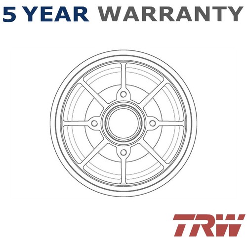 Trw rear brake drum fits - drum,