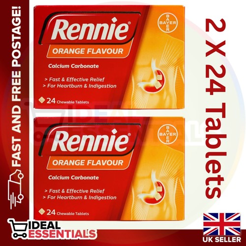 Rennie calcium carbonate - calcium,