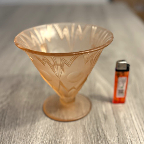 Amber frosted etched glass - frosted,