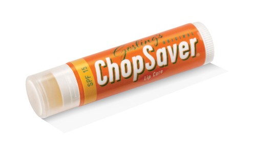 Chopsaver gold lip balm with - chopsaver,