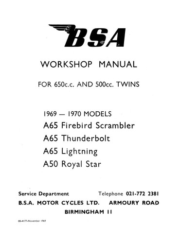 1969 1970 bsa - (0378), a65