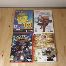 5 RPG/Adventure/Puzzle Games Bundle for PC on DVD - Spongebob Squarepants & more