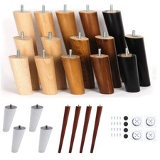 4PCS Oak Wood Furniture