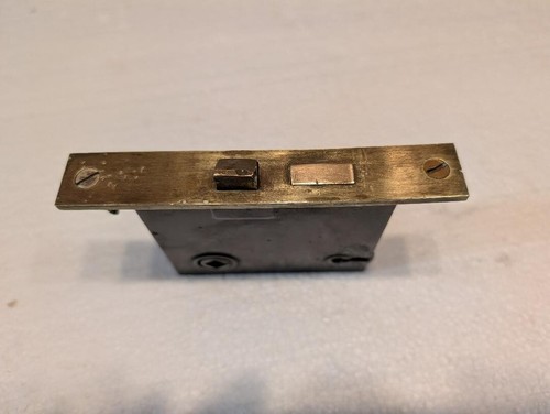 Antique interior brass face - brass,