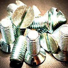 M10 Machine Screws Slotted Countersunk Zinc Cr3 BZP DIN963