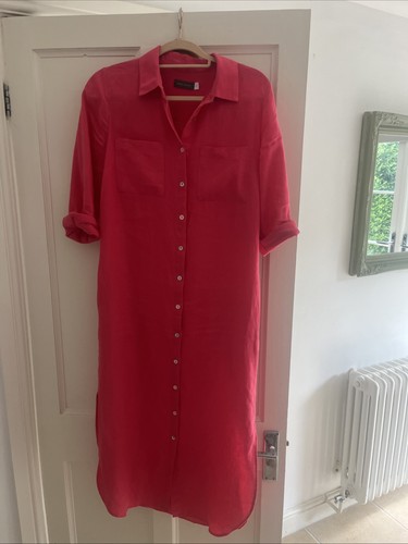 Gorgeous pink linen - linen, shirt