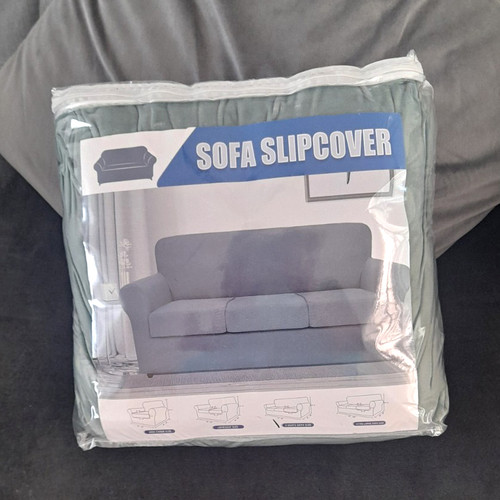 Green sofa slipcover extra - sofa,