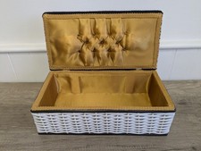 Vintage Wicker Sewn Floral Top