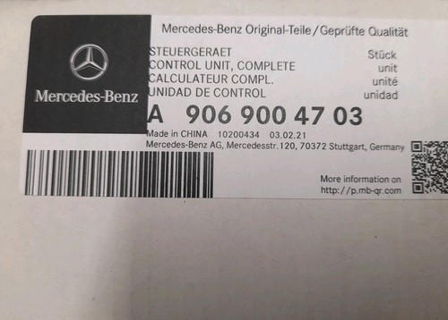 Mercedes benz control - unit,