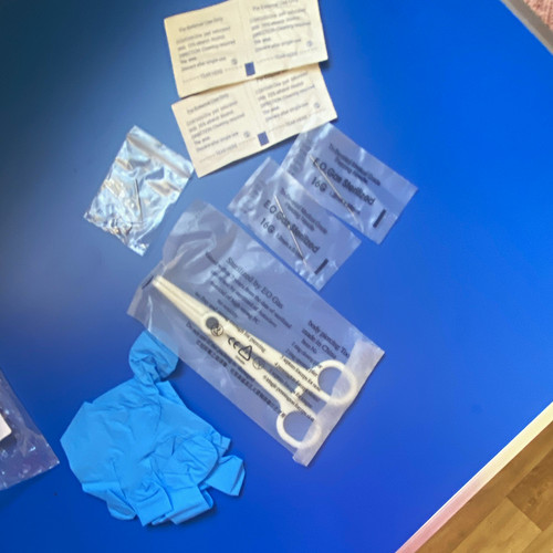 16g body piercing kit - body,
