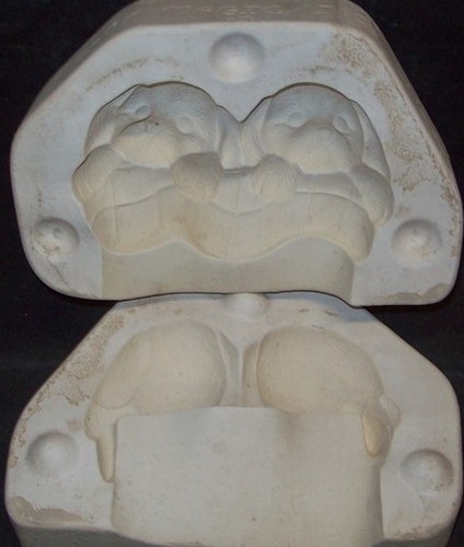 Ceramic mold molds puppy - molds,