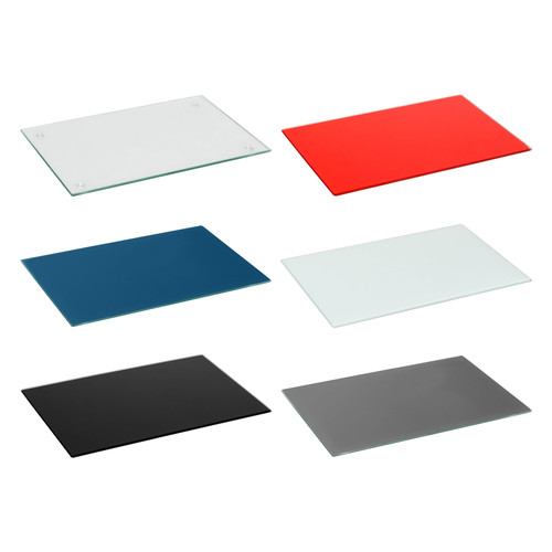 Rectangle glass chopping board - glass,