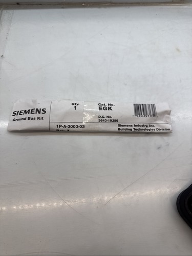 Siemens egk ground bus kit - siemens,
