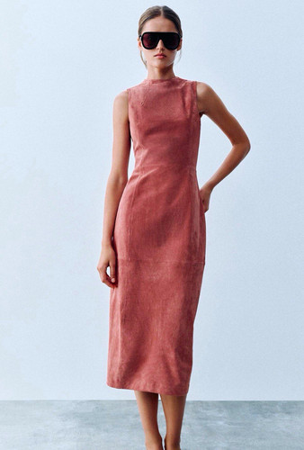 Zara 100 leather - leather, dress