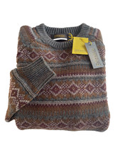 GENTS CREW FAIRISLE LAMBSWOOL
