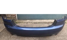 REAR BUMPER AUDI A4 TWIN  PIPE (8H) B6 B7 2 DOOR CONVERTIBLE BLUE