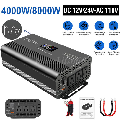 4000 8000w power inverter pure - inverter,
