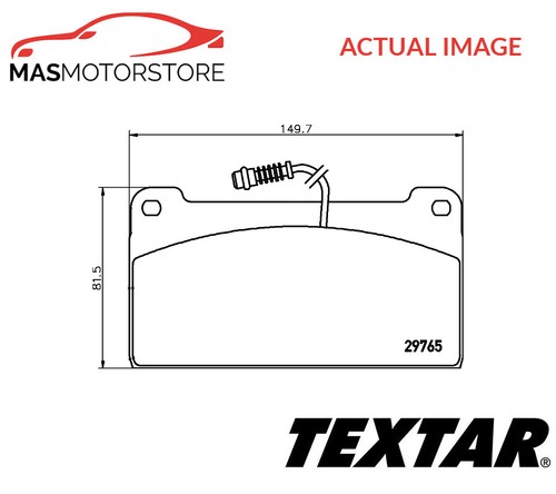 Brake pads set - set, pad
