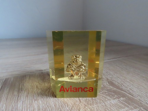 Vintage avianca paperweight - avianca,