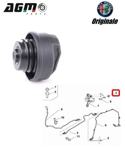 Tank cap urea - cap, original