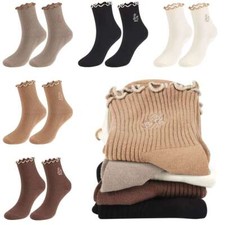 5Pair Cotton Super Thin Frilly