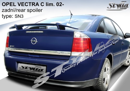 Spoiler rear boot trunk - rear,