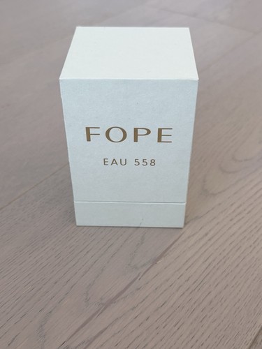 Fope 558 unisex eau parfum - fope,
