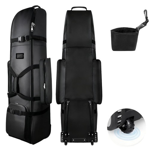 Golf travel bag with - with, wheels