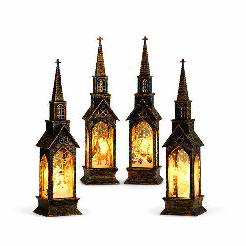 Electric candle lantern - electric, table