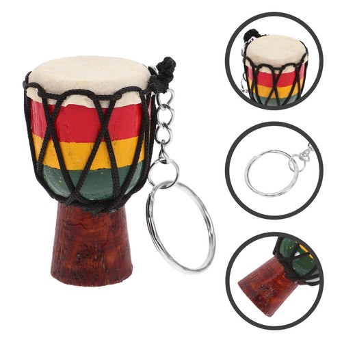 Drum keychain instrument for - drum,