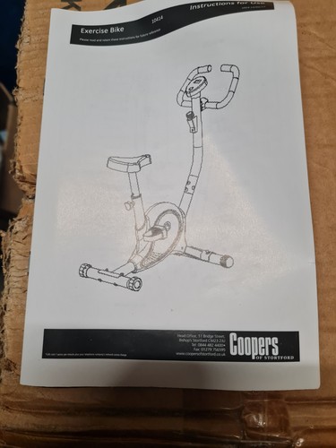 Coopers exercise bike - coopers,