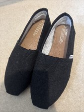 Toms Lined Shoes UK Size 9 Wool Lined