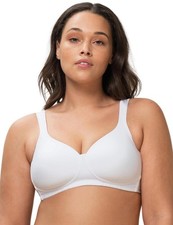 Triumph Modern Soft Cotton Bra Underwired Padded Supportive Bras 10189943