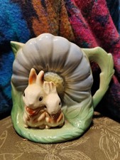 Hornsea Fauna #129 Small Rabbit And Daisy Jug 3 1/4" VGC