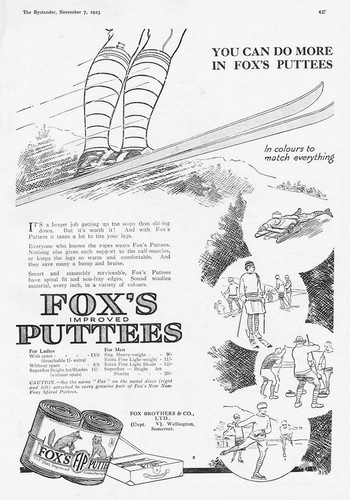Fox puttees antique - puttees,