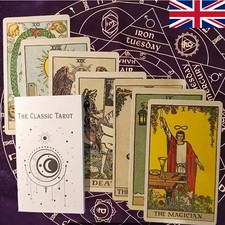 Tarot Cards Classic Oracle Spiritual and Instruction Booklet 78 Pieces Beginners