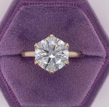 Lab Grown 5.30 Carat Round Cut