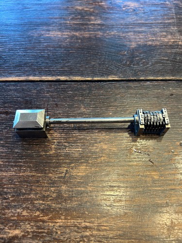 Letterpress numbering machine - letterpress,