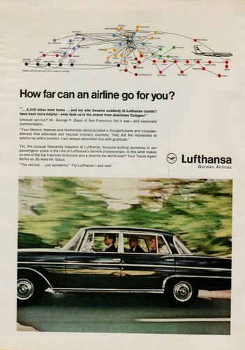 1966 lufthansa german - 1966,
