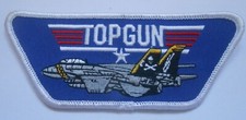 USN  aircraft detail  TOP GUN  original vintage patch 