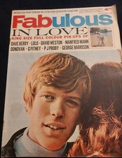 Rare FABULOUS Magazine 11 SEPTEMBER 1965 Herman Lulu Manfred Pitney G Harrison 
